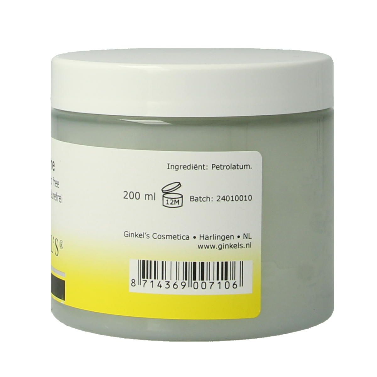 Ginkel's Vaseline zuurvrij 200.00 Milliliter