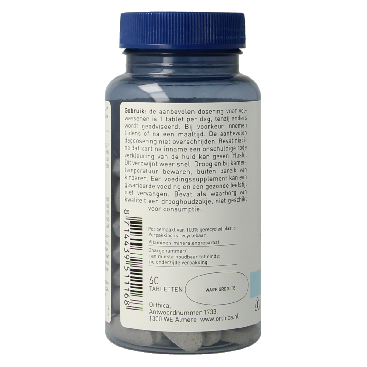 Orthica Hair skin & nail kare 60.00 Tabletten
