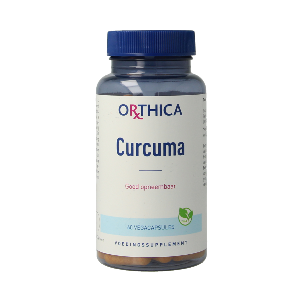 Orthica Curcuma 60.00 Vegetarische capsules