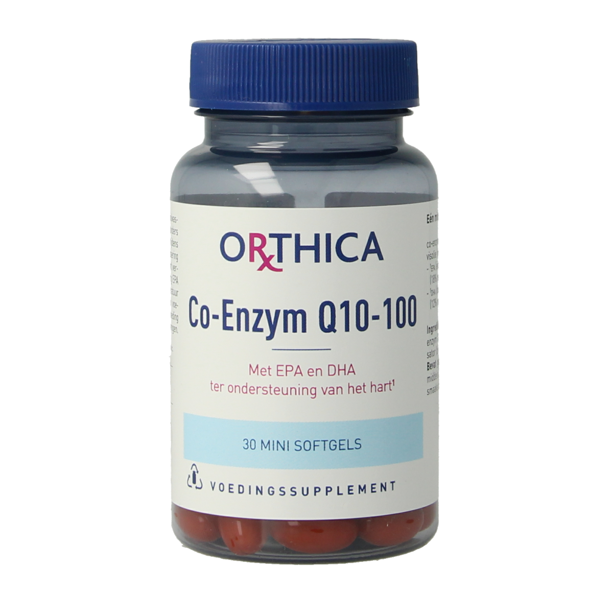 Orthica Co-enzym Q10 100 30.00 Softgels