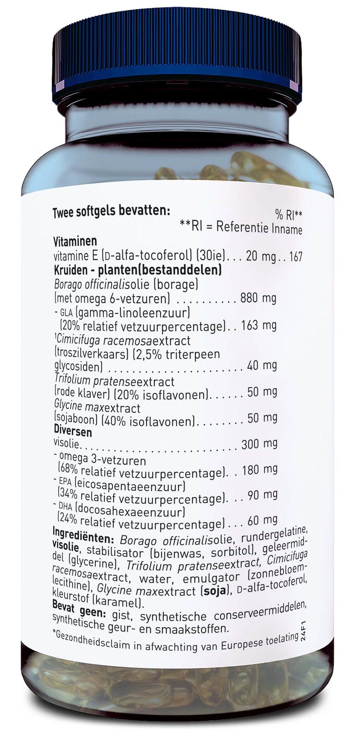 Orthica Menopauze support 60.00 Softgels