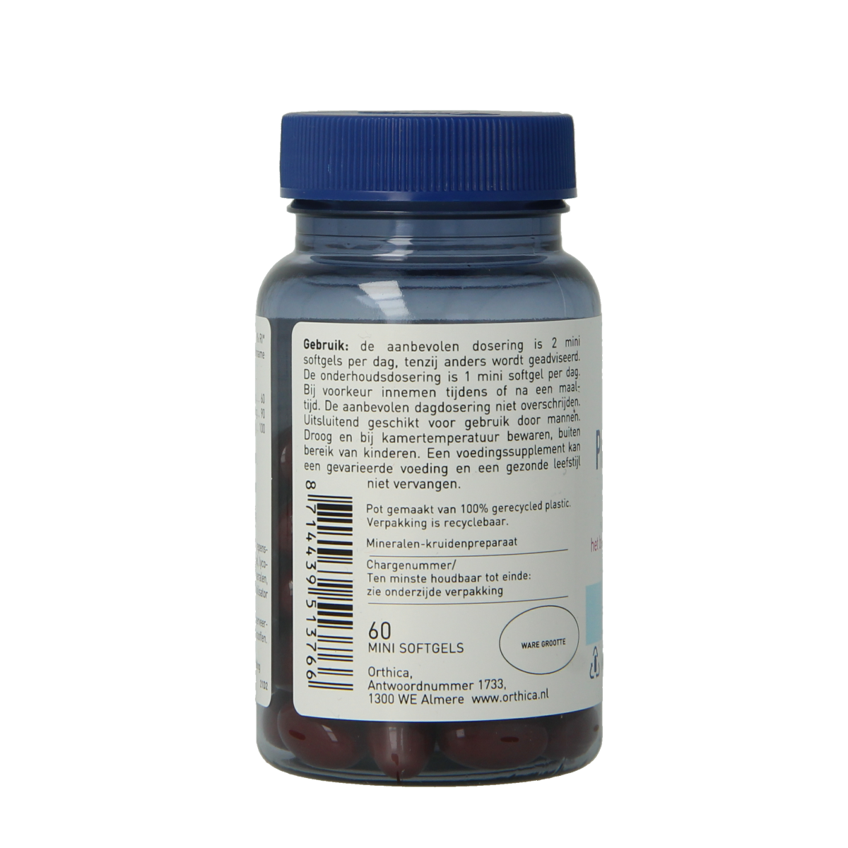 Orthica Prostaat support 60.00 Capsules