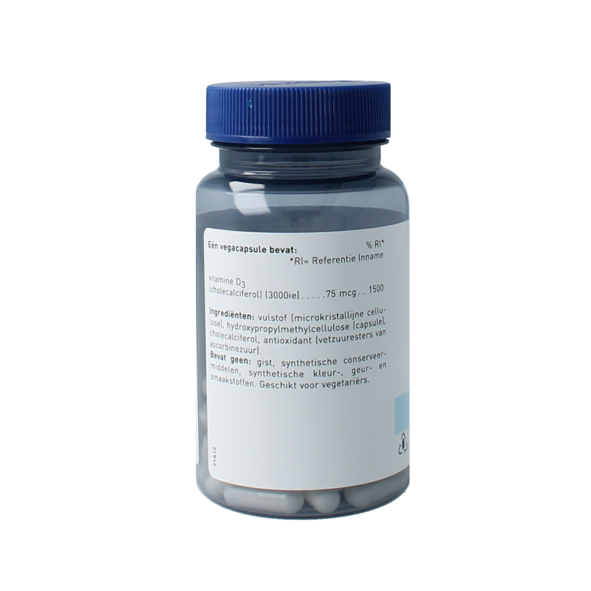 Orthica Vitamine D-75 60.00 Vegetarische capsules