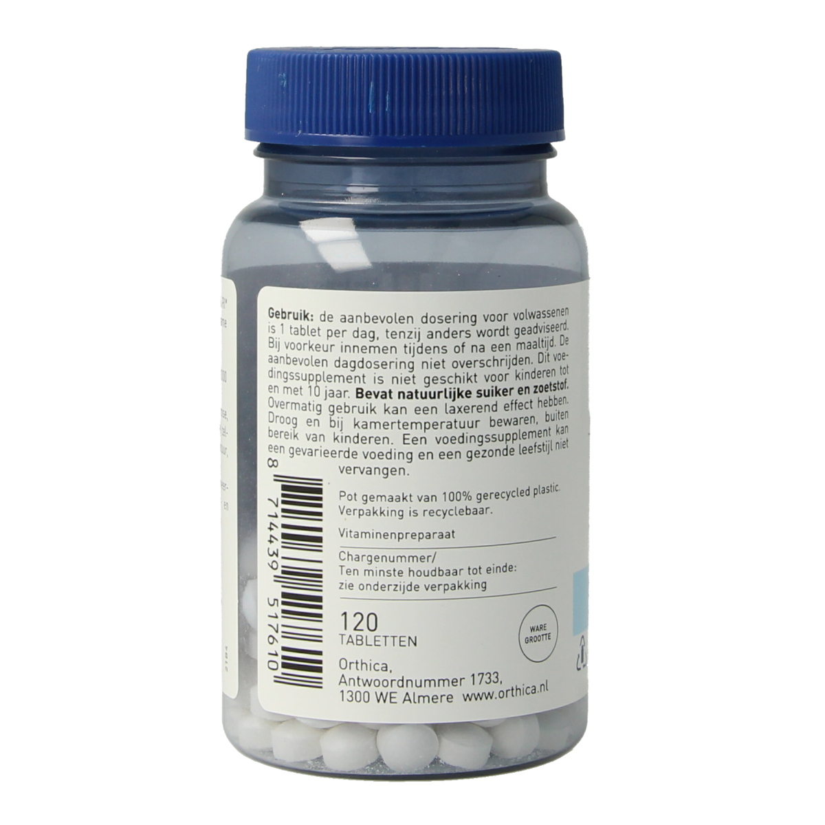 Orthica Vitamine D-50 120.00 Tabletten