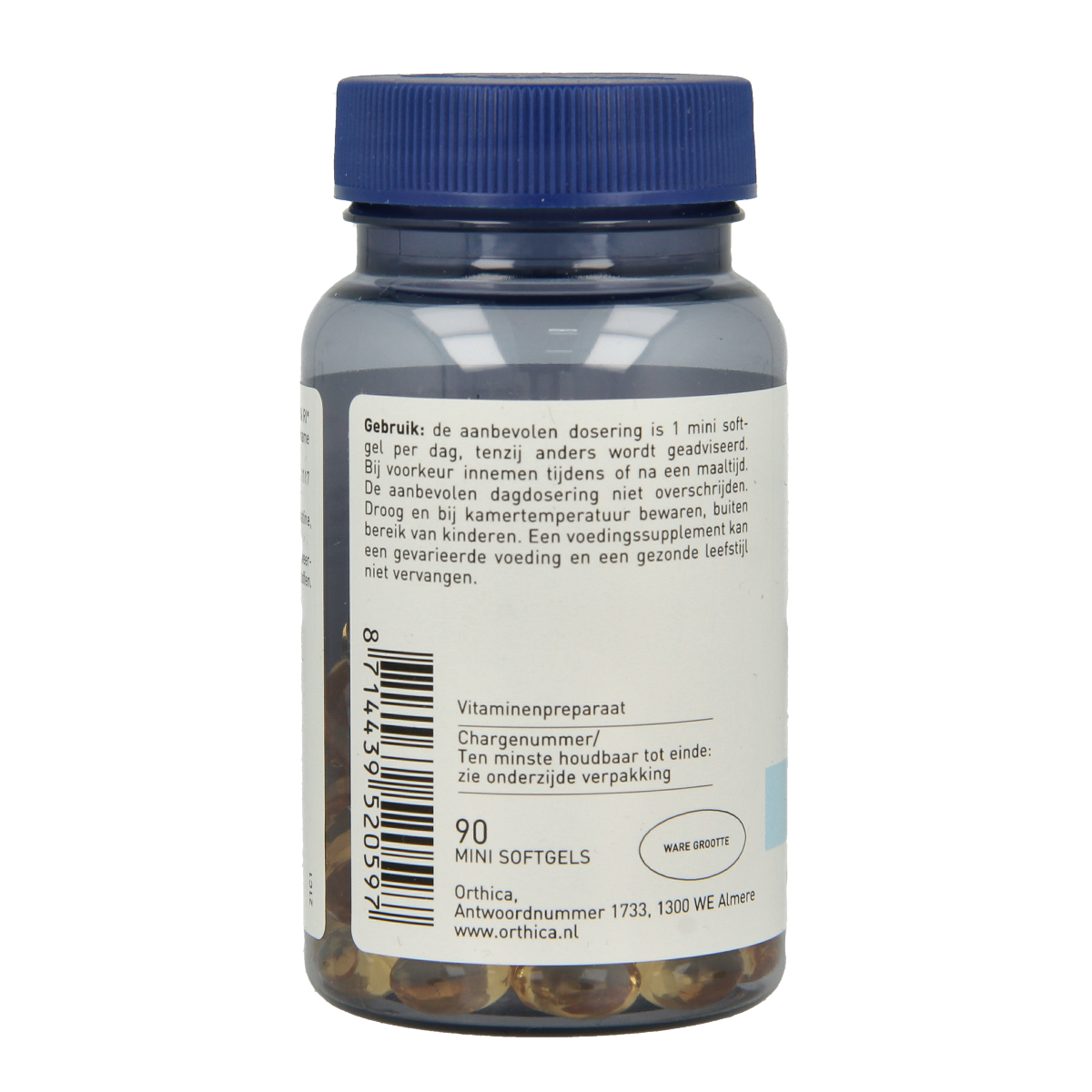 Orthica Vitamine E-200 90.00 Softgels