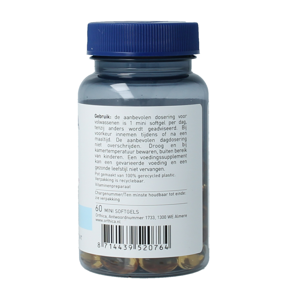 Orthica Vitamine E-400 60.00 Softgels