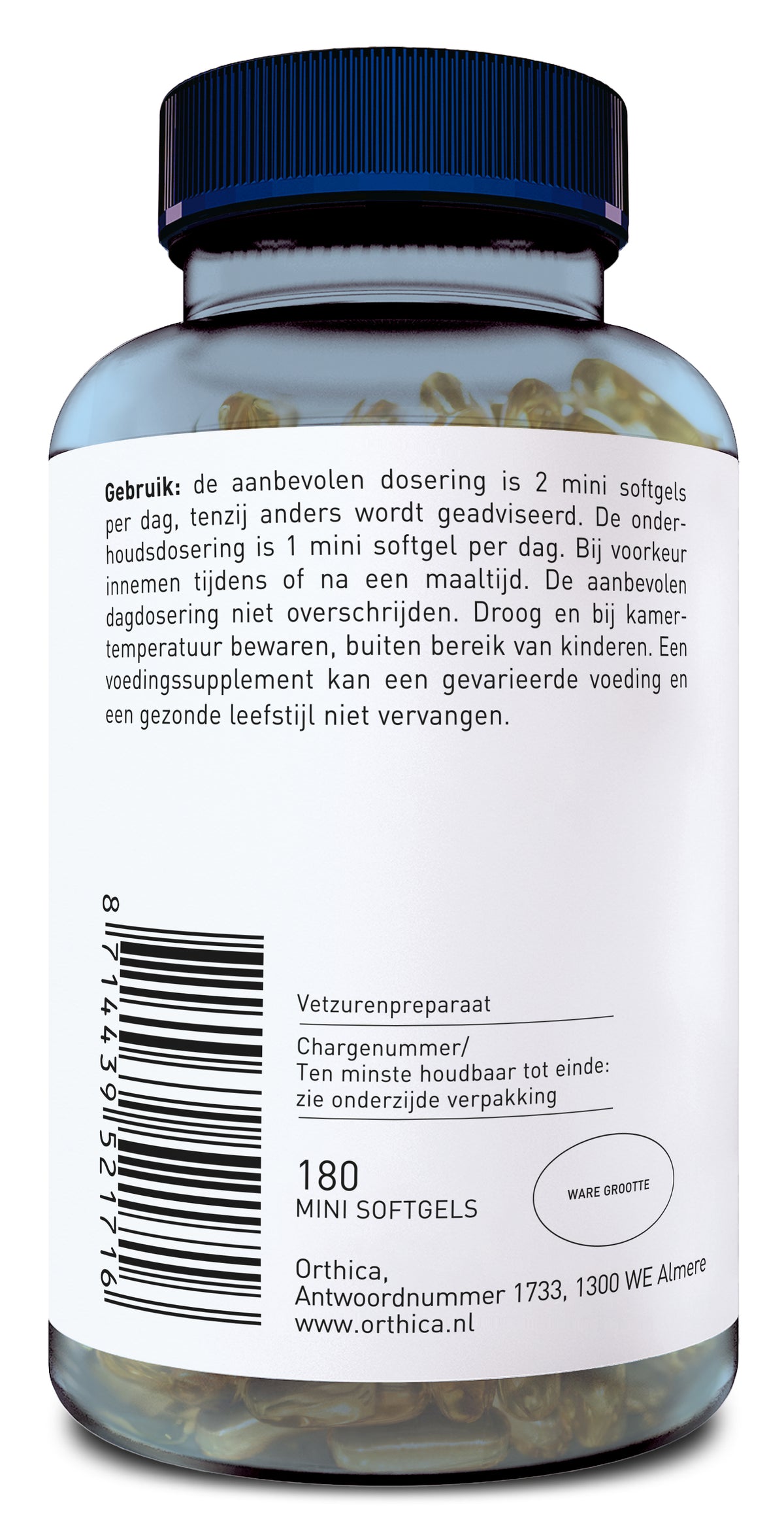 Orthica GLA & EPA 180.00 Softgels
