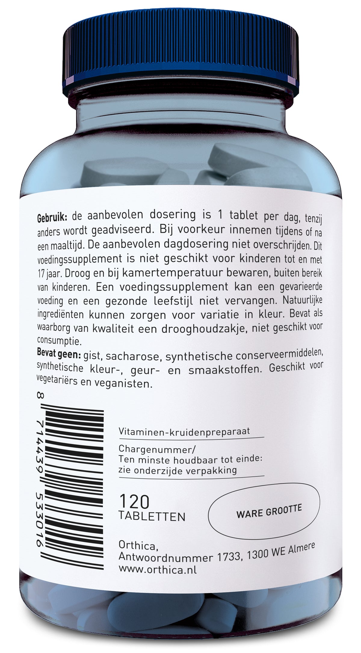 Orthica Vitamine B 100 SR 120.00 Tabletten