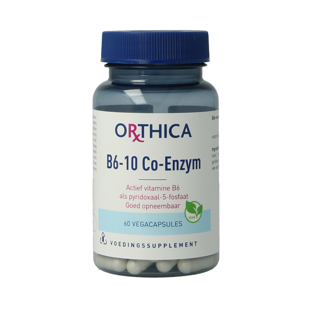 Orthica B6-10 Co-enzym 60.00 Vegetarische capsules