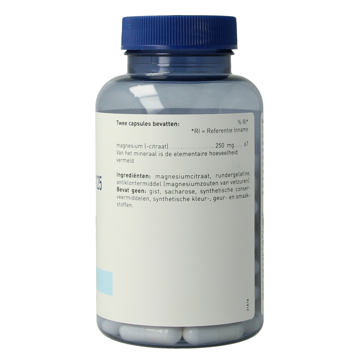 Orthica Magnesium citraat 125 90.00 Capsules