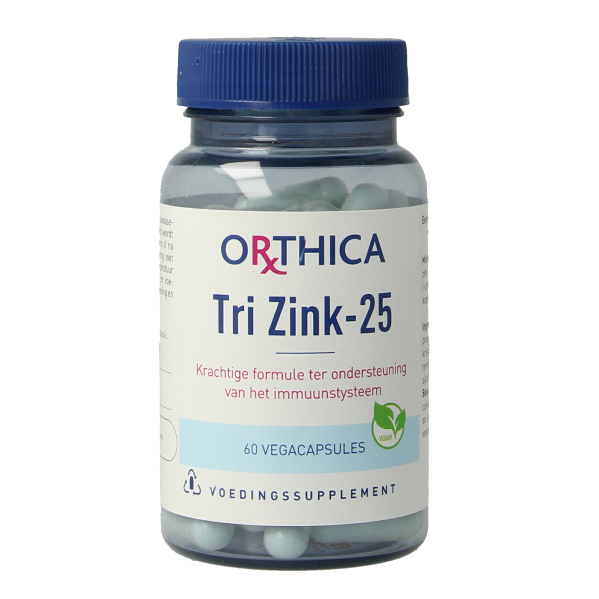 Orthica Tri zink 25 60.00 Capsules