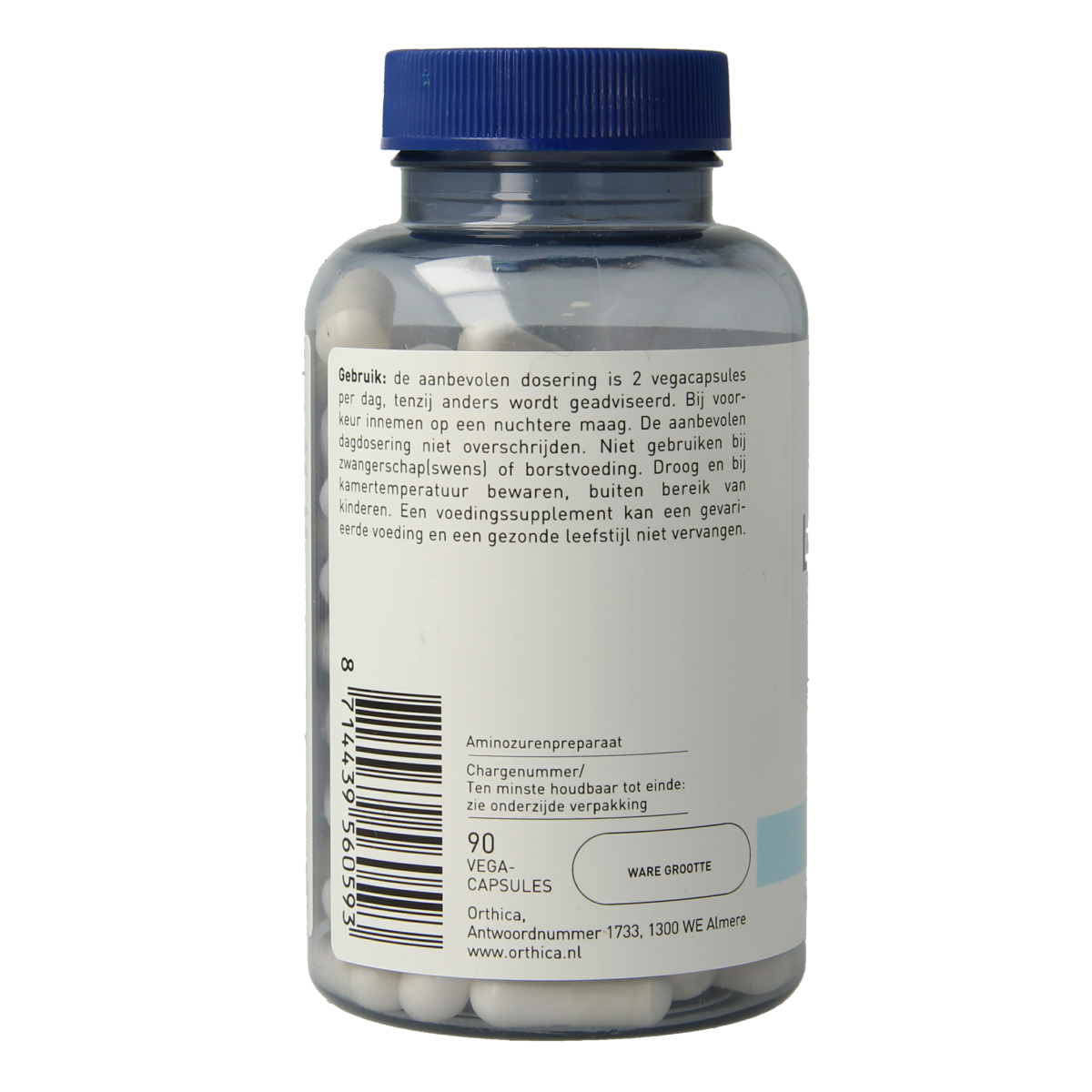 Orthica L-Lysine 500 90.00 Capsules