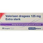 Healthypharm Valeriaan extra sterk 125mg 50.00 Dragees
