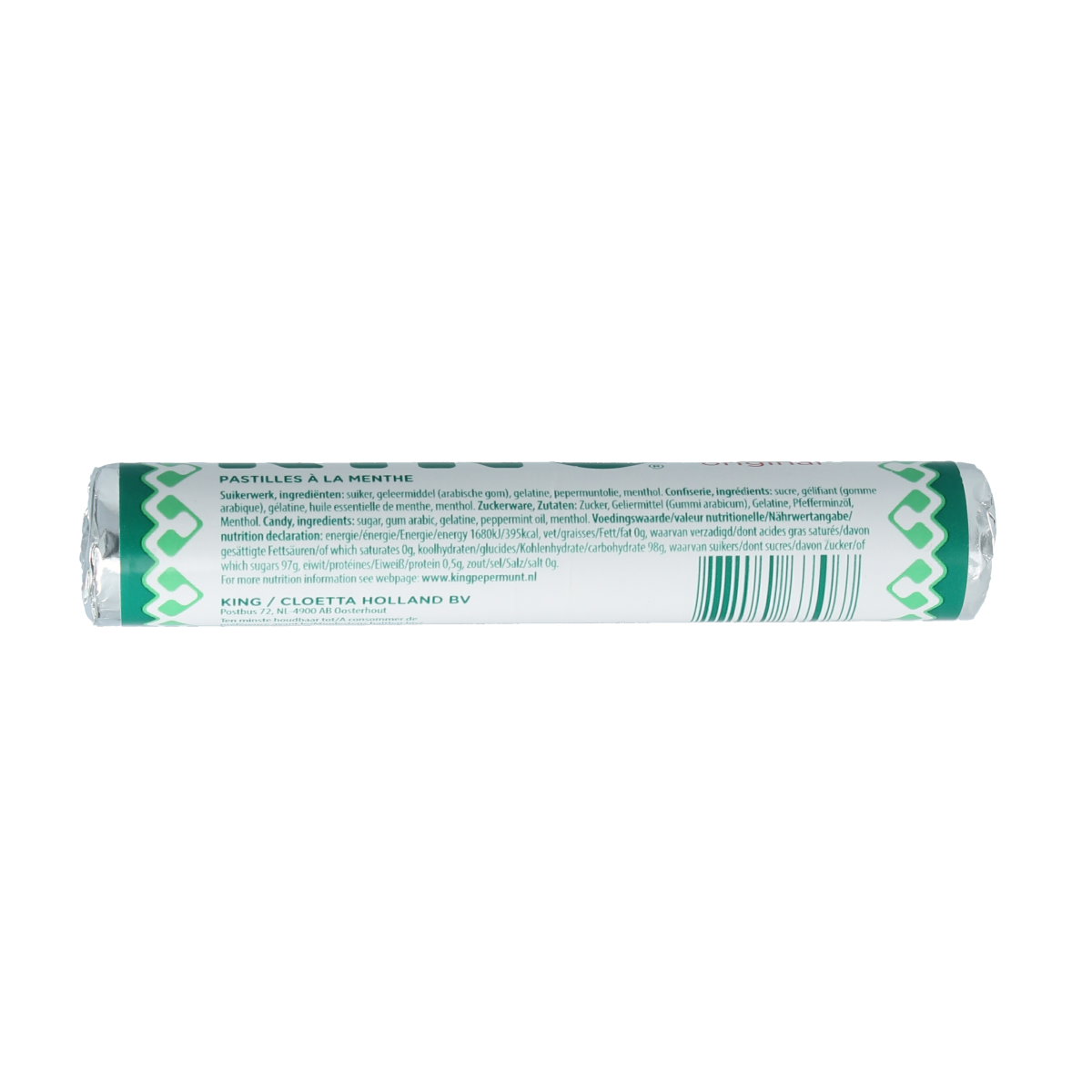 King Pepermunt extra strong 1.00 Rol