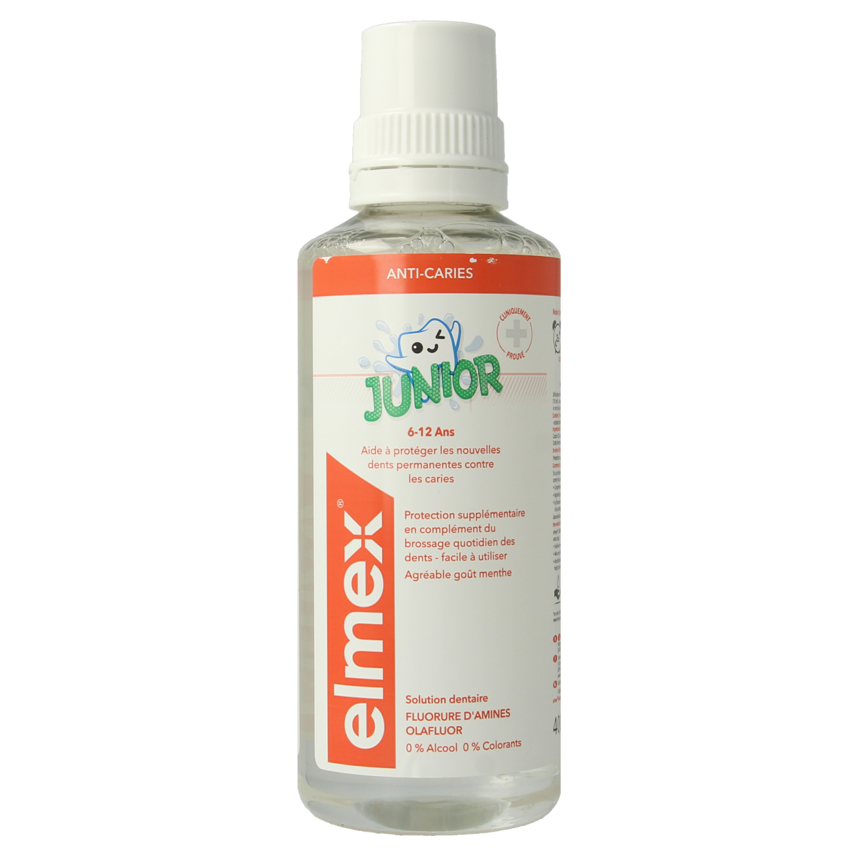 Elmex Mondspoeling junior 400.00 Milliliter