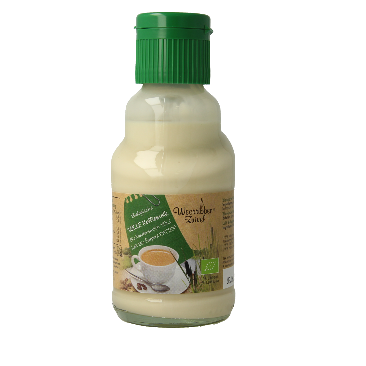 Weerribben Koffiemelk vol bio 160.00 Milliliter
