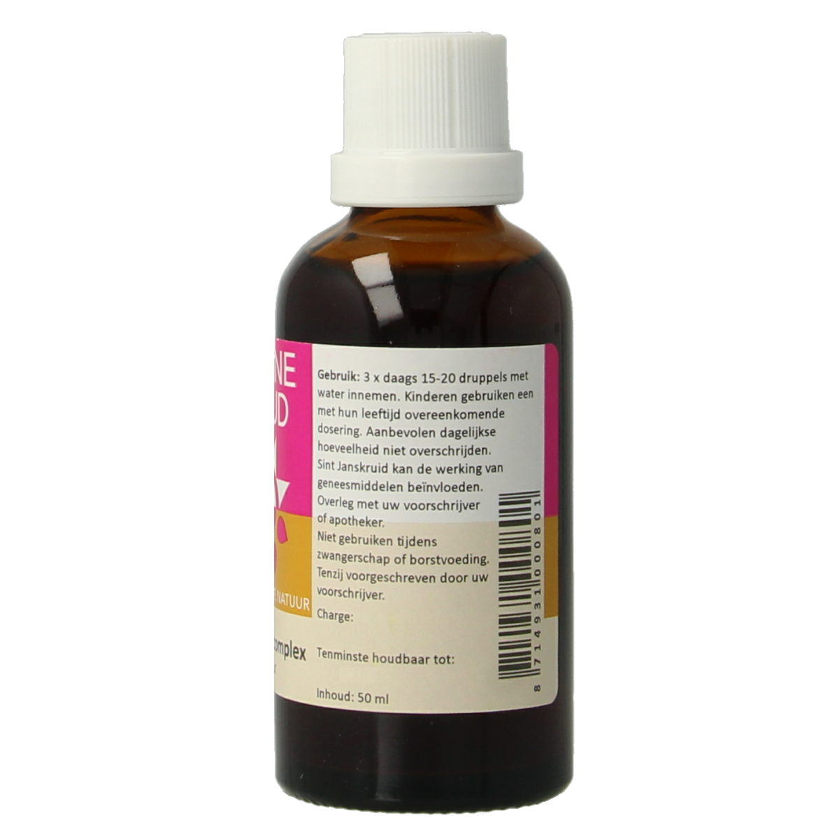 Zonnegoud Hypericum complex 50.00 Milliliter