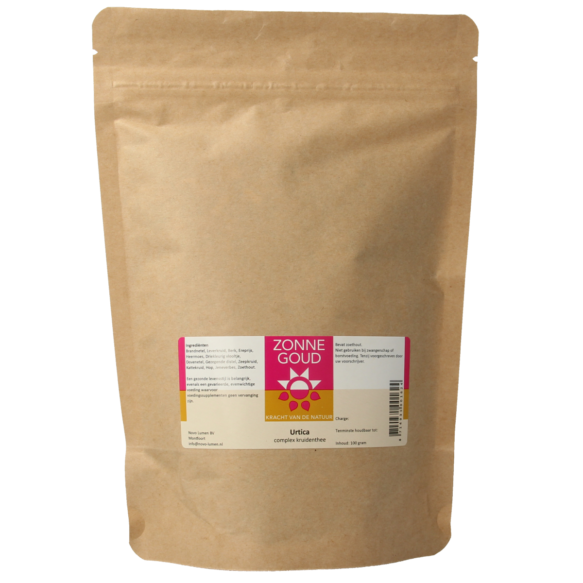 Zonnegoud Urtica complex thee 100.00 Gram