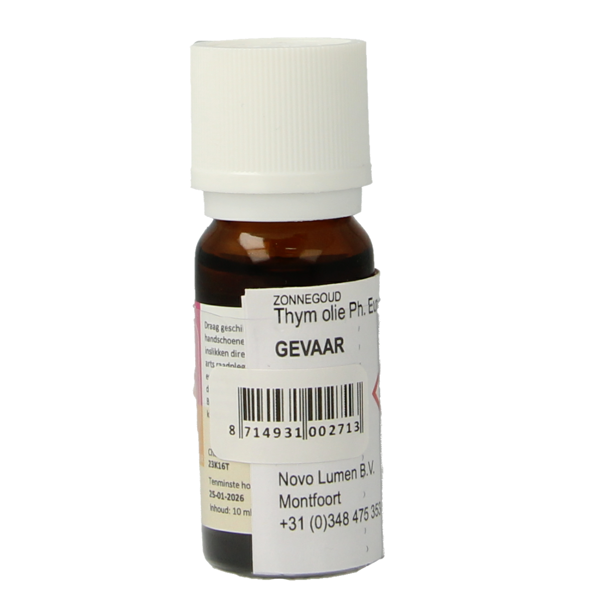 Zonnegoud Tijm etherische olie 10.00 Milliliter