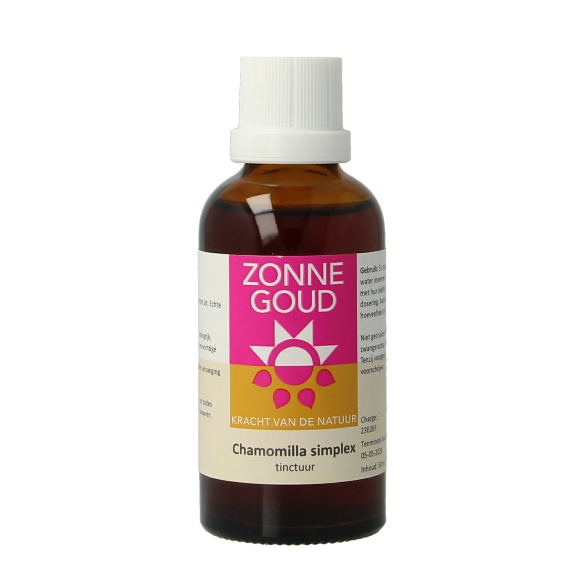 Zonnegoud Chamomilla simplex 50.00 Milliliter
