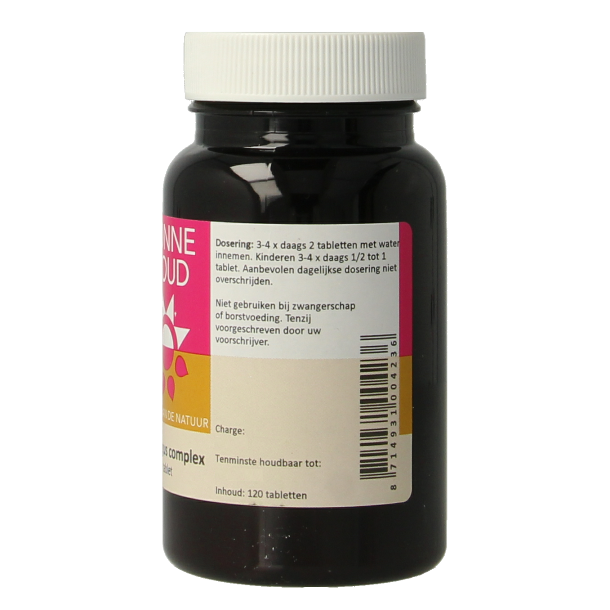 Zonnegoud Crataegus complex 120.00 Tabletten