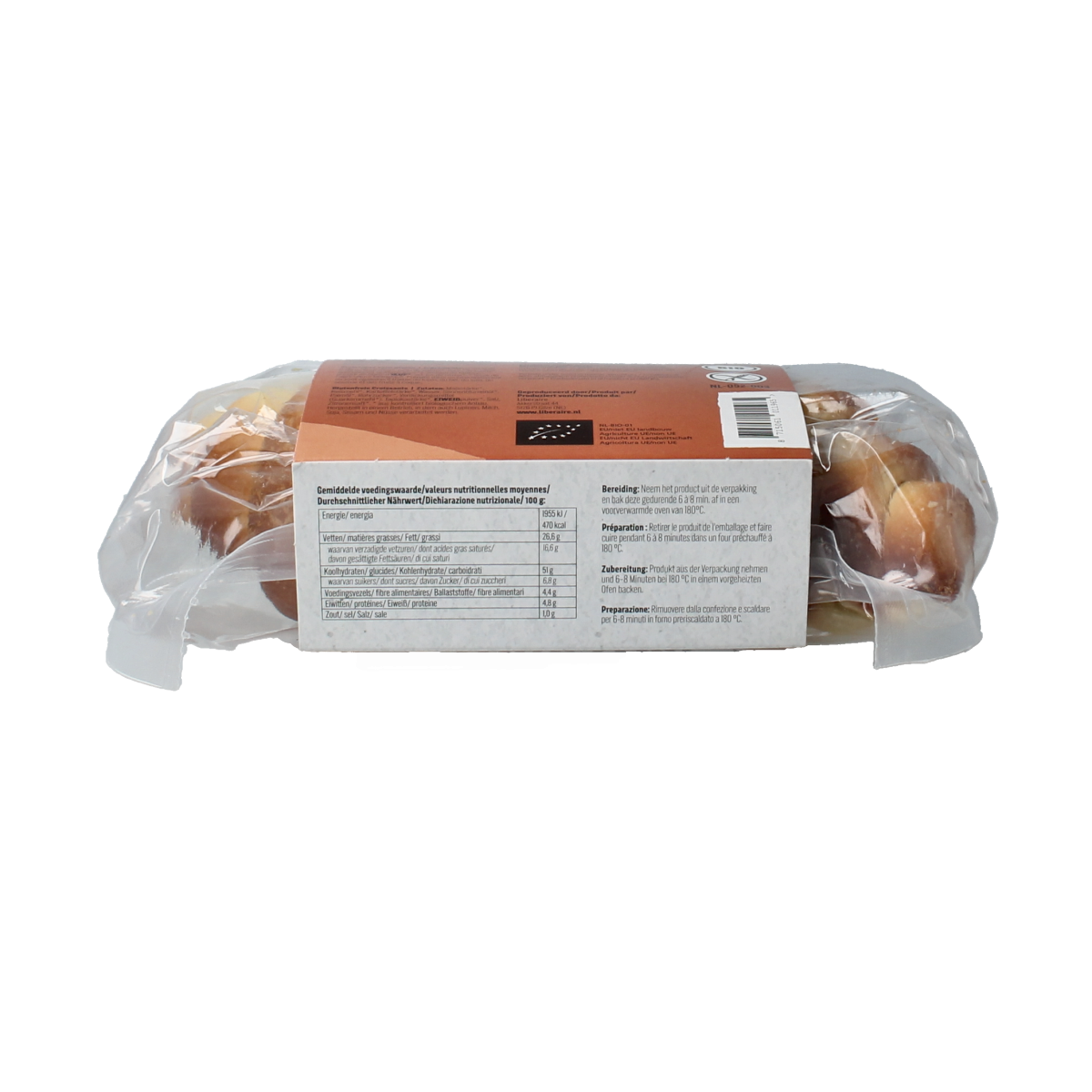 Liberaire Croissants bio 3.00 Stuks