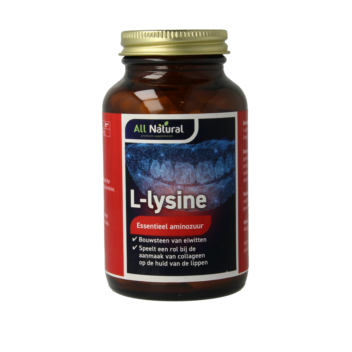 All Natural L-Lysine 2000mg 100.00 Tabletten