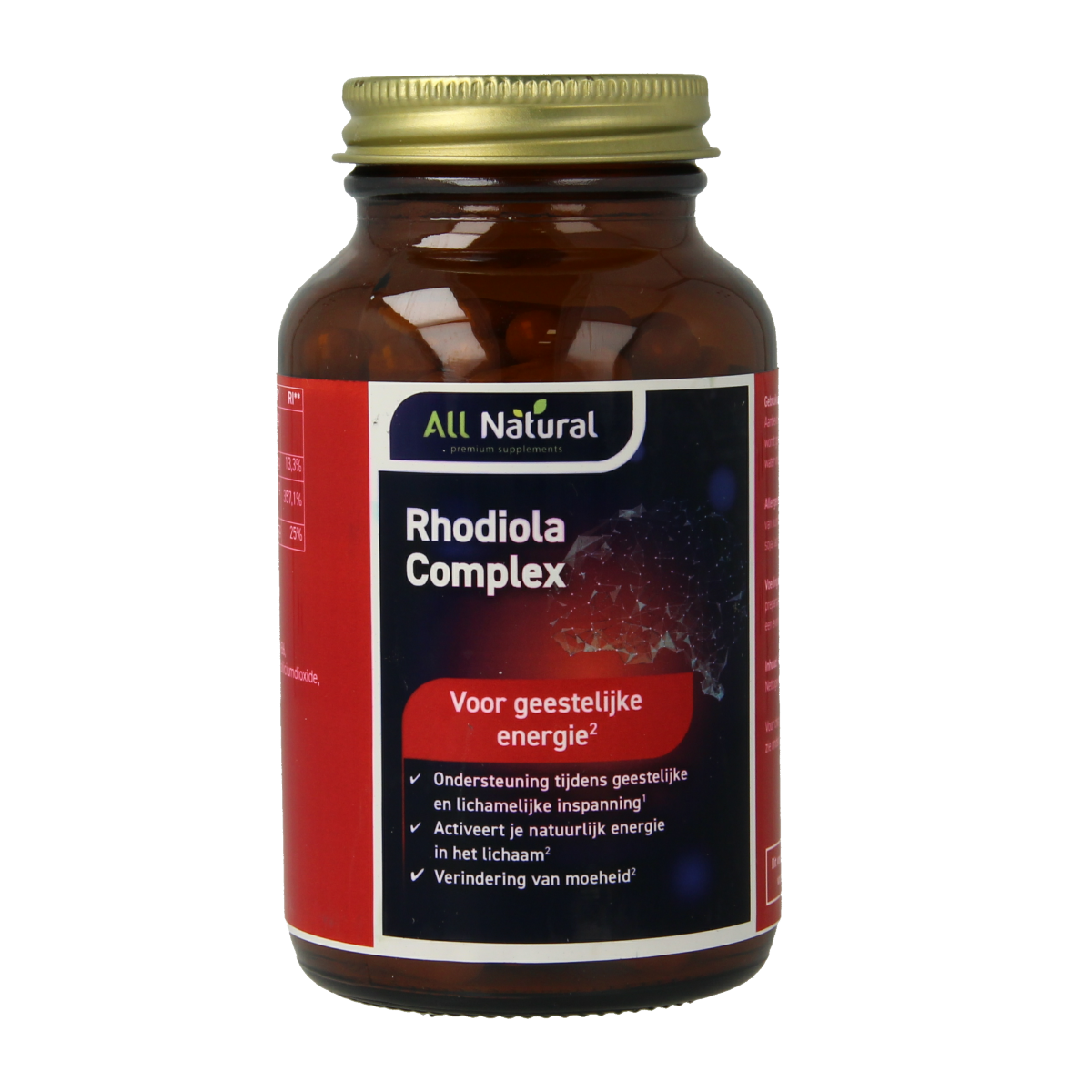 All Natural Rhodiola 100.00 Capsules