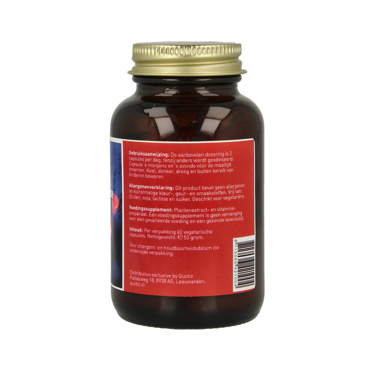 All Natural Cranberry & D-Mannose 60.00 Vegetarische capsules