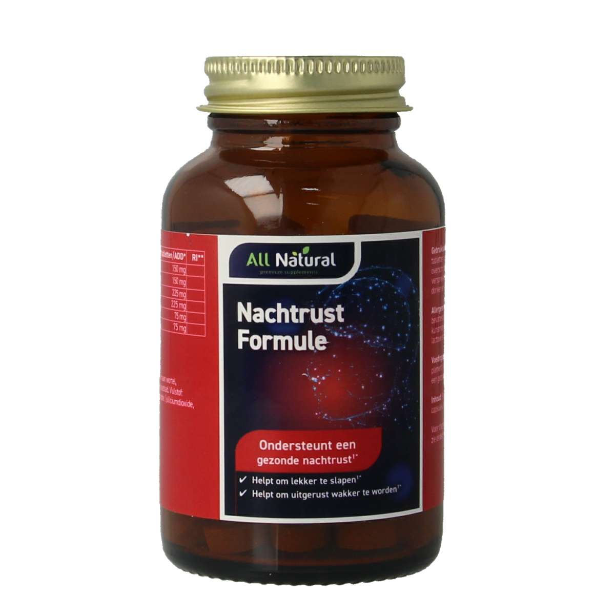 All Natural Nachtrust formule 90.00 Tabletten
