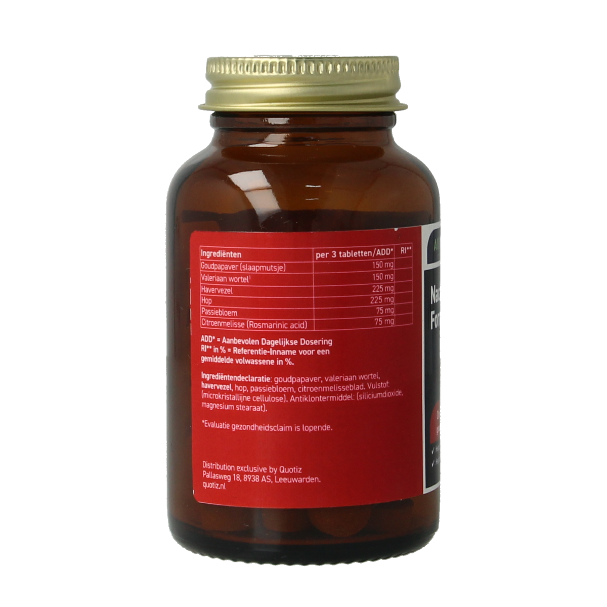 All Natural Nachtrust formule 90.00 Tabletten