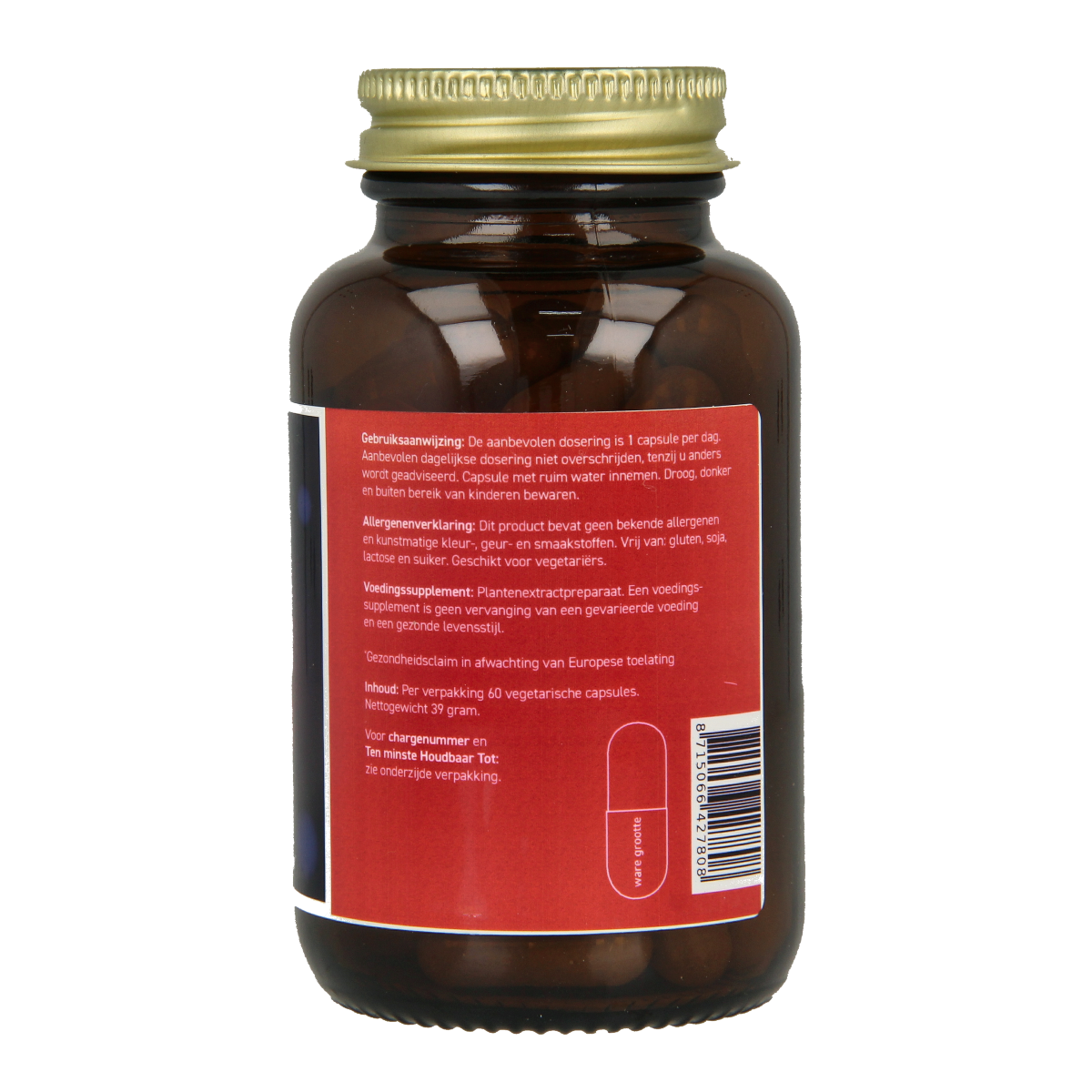 All Natural Iberus maag darm formule 60.00 Vegetarische capsules