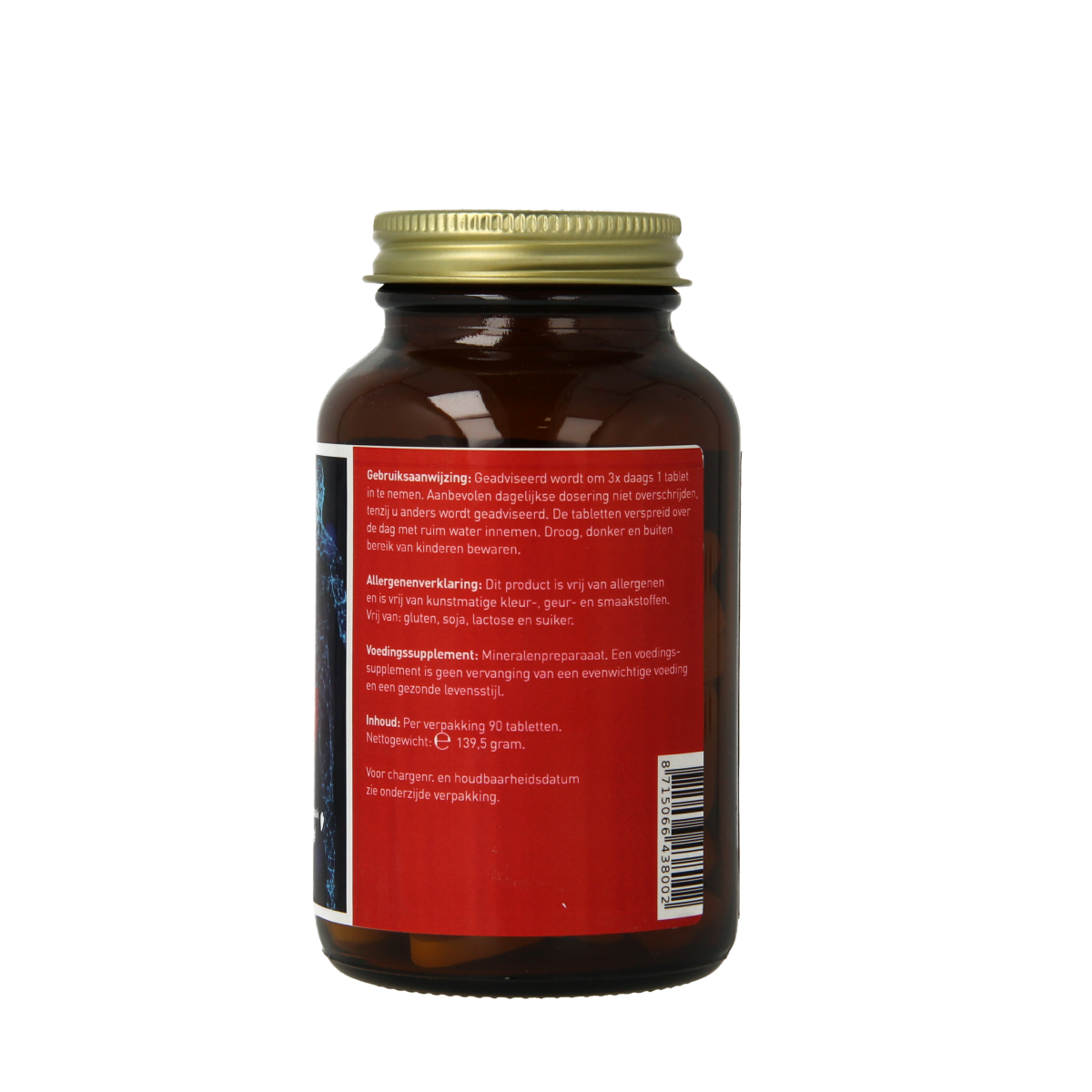 All Natural Calcium magnesium boron zink 90.00 Tabletten