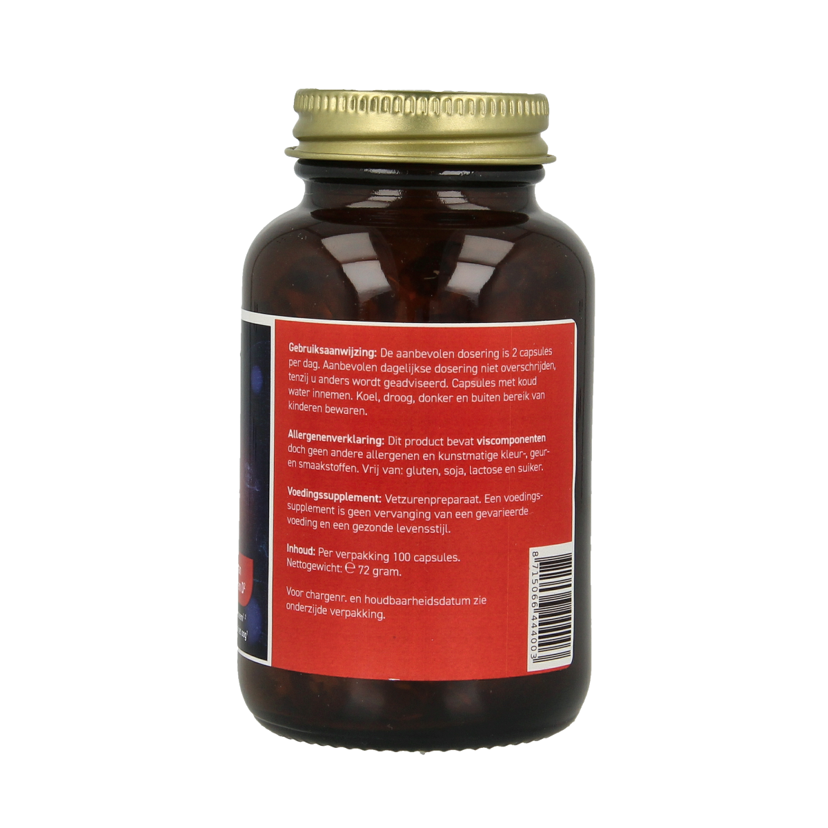 All Natural Levertraan vitamine a & d 100.00 Capsules