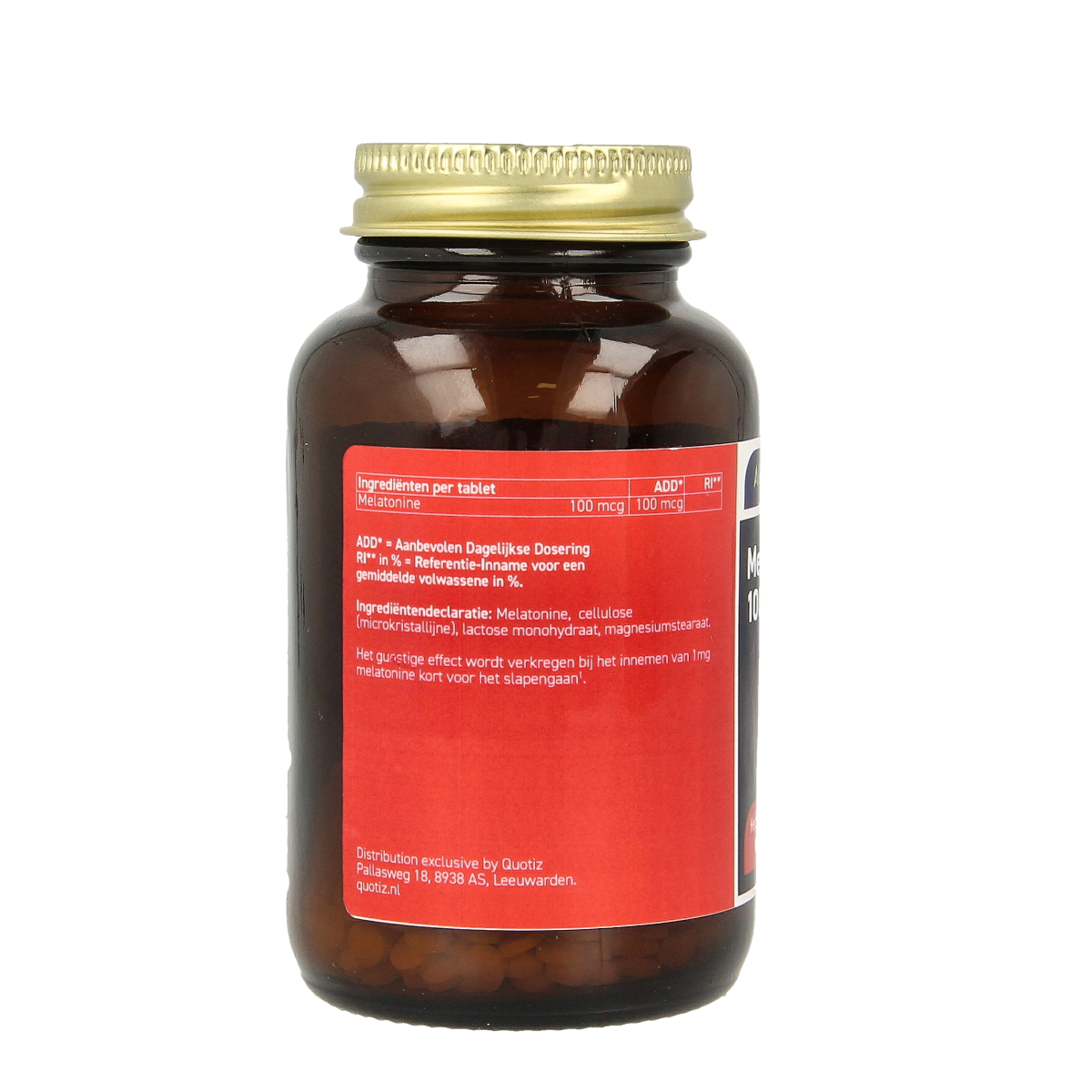 All Natural Melatonine 100mcg 500.00 Tabletten
