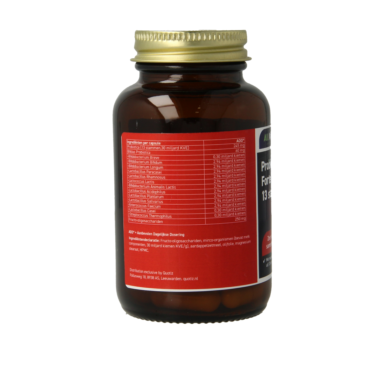 All Natural Pro bioticum forte 30.00 Capsules
