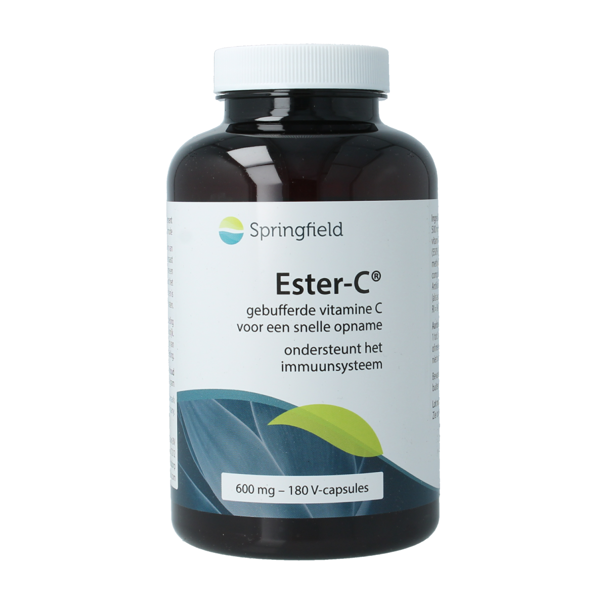 Springfield Ester-C gebufferde vitamine C 180.00 Vegetarische capsules