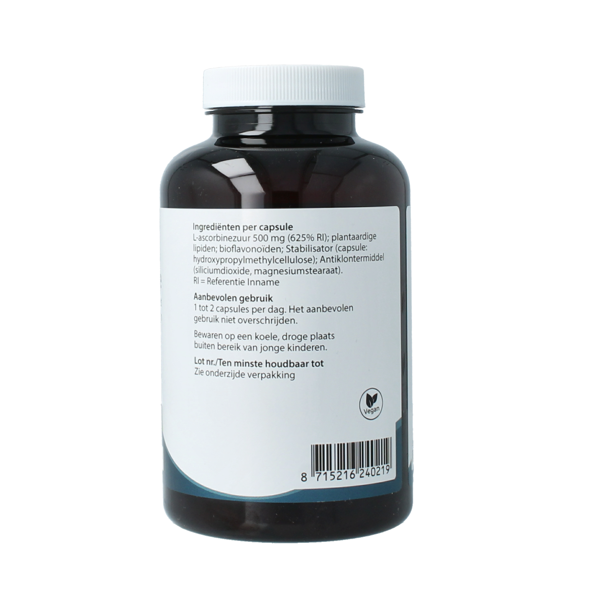Springfield Cequre 500mg vitamine C 180.00 Vegetarische capsules
