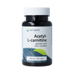 Springfield Acetyl-L-Carnitine 500mg 60.00 Vegetarische capsules