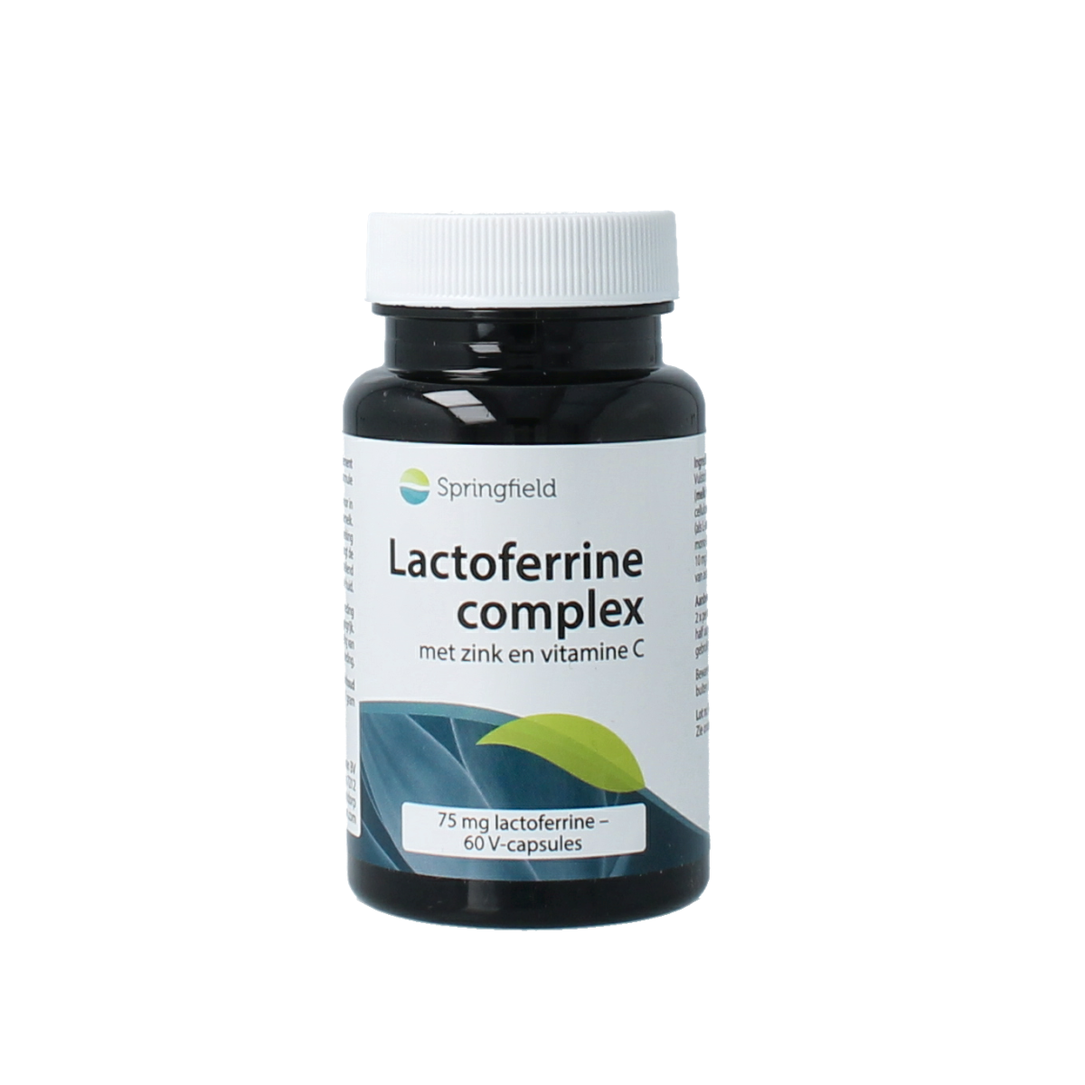 Springfield Lactoferrine 75mg 60.00 Vegetarische capsules