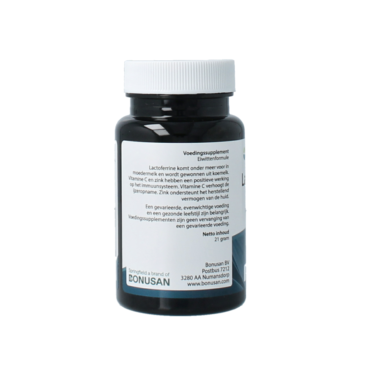 Springfield Lactoferrine 75mg 60.00 Vegetarische capsules