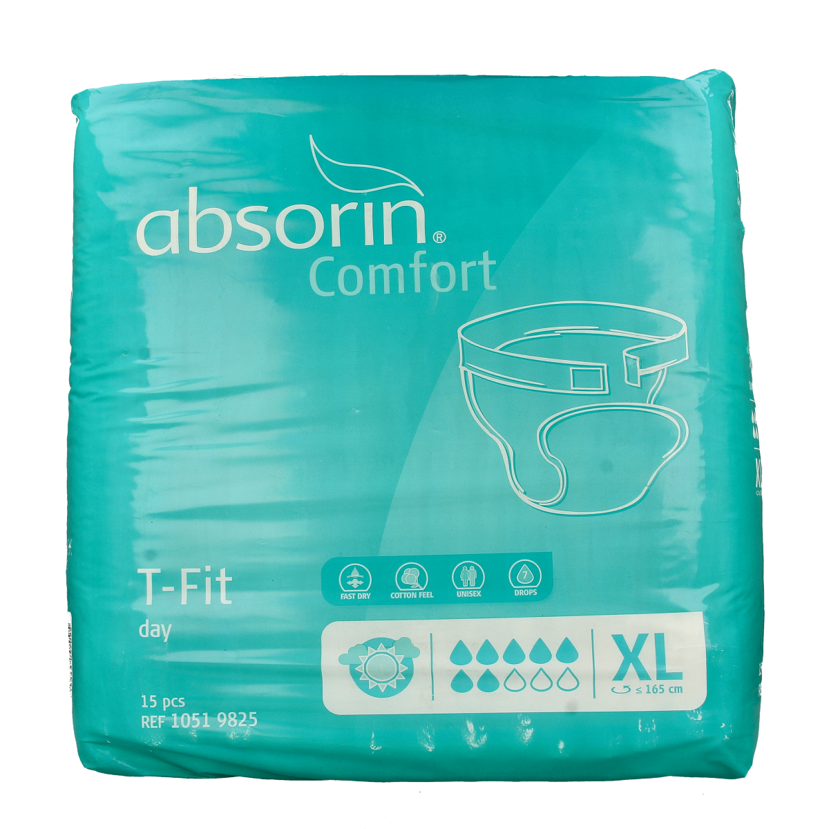 Absorin Comfort t-fit day maat XL 15.00 Stuks