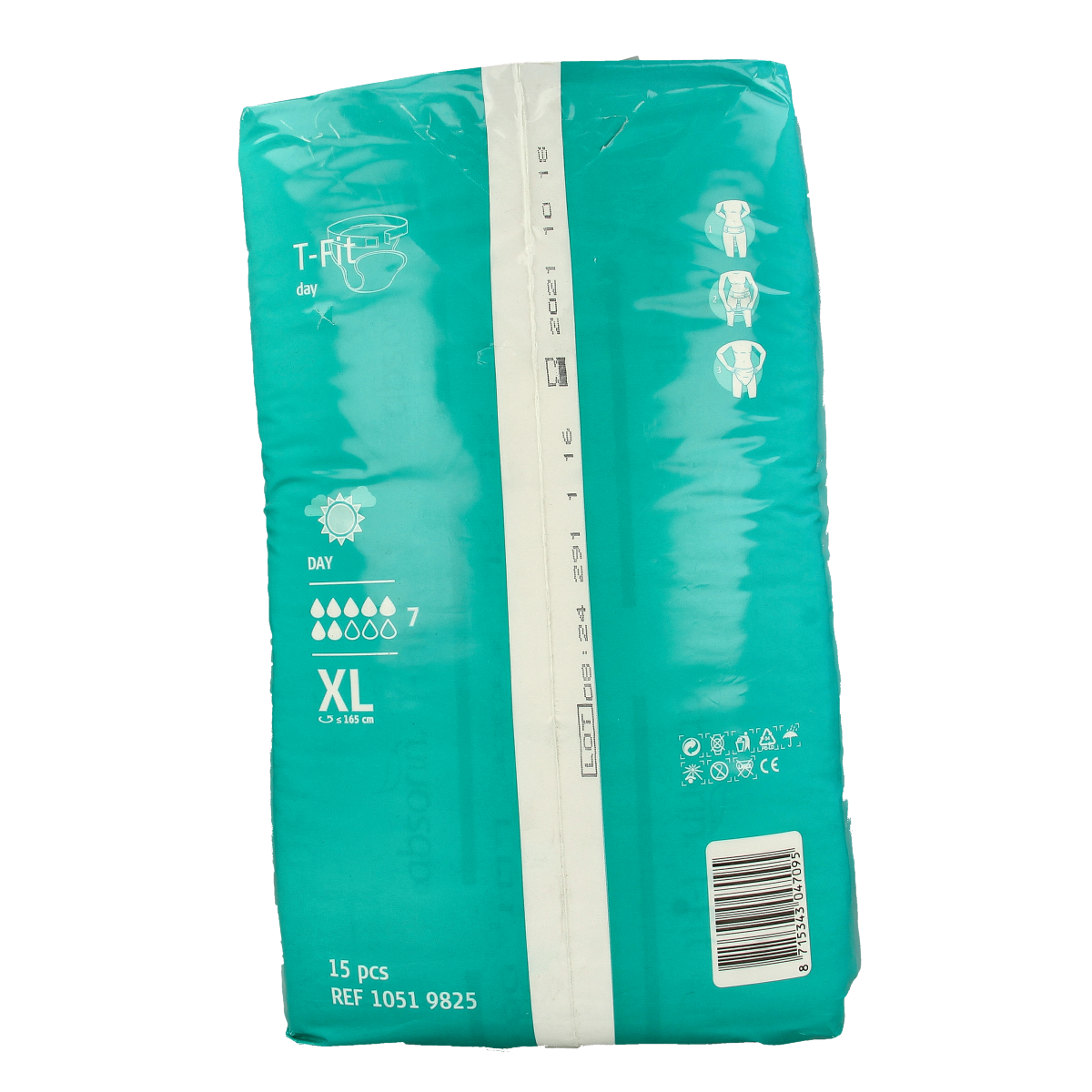 Absorin Comfort t-fit day maat XL 15.00 Stuks