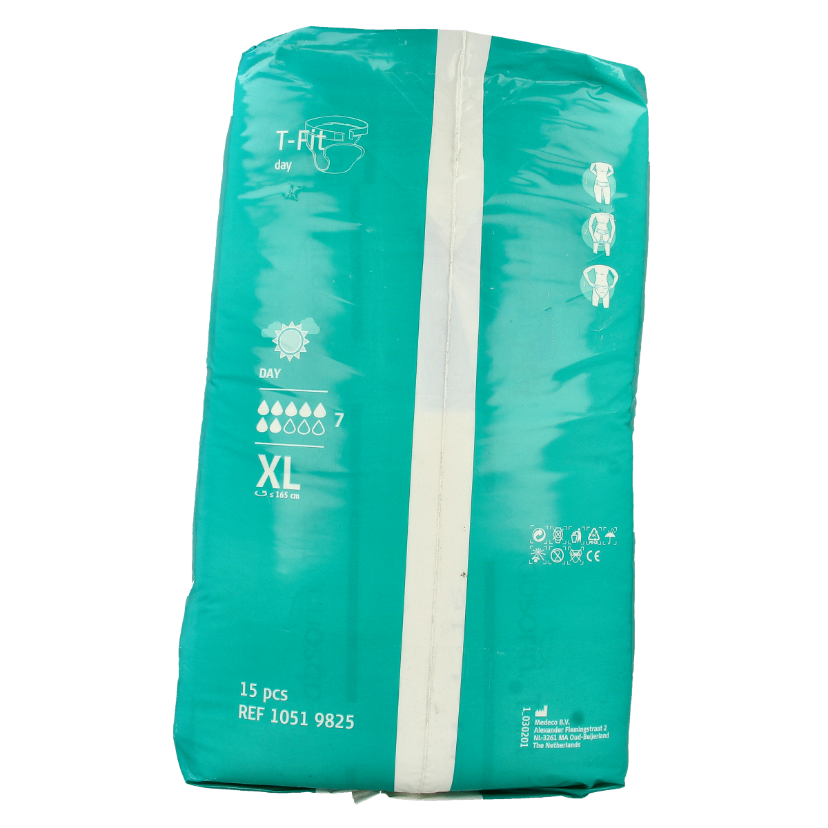 Absorin Comfort t-fit day maat XL 15.00 Stuks