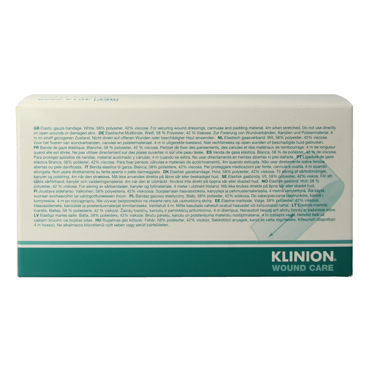 Klinifix Hydrofiel windsel 4m x 8cm 20.00 Stuks