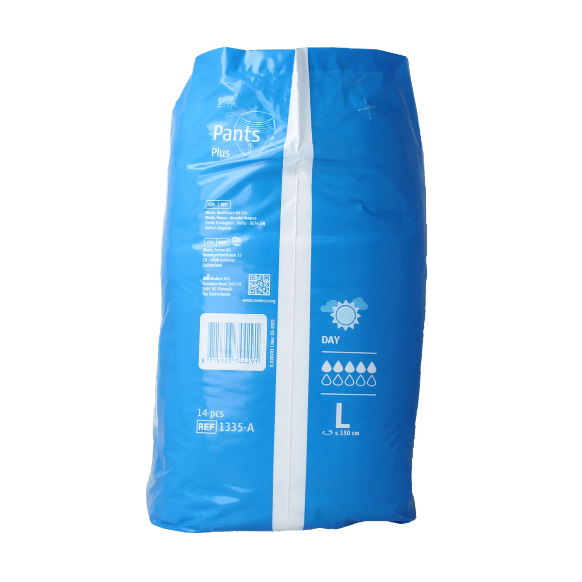 Absorin Pants plus L 14.00 Stuks