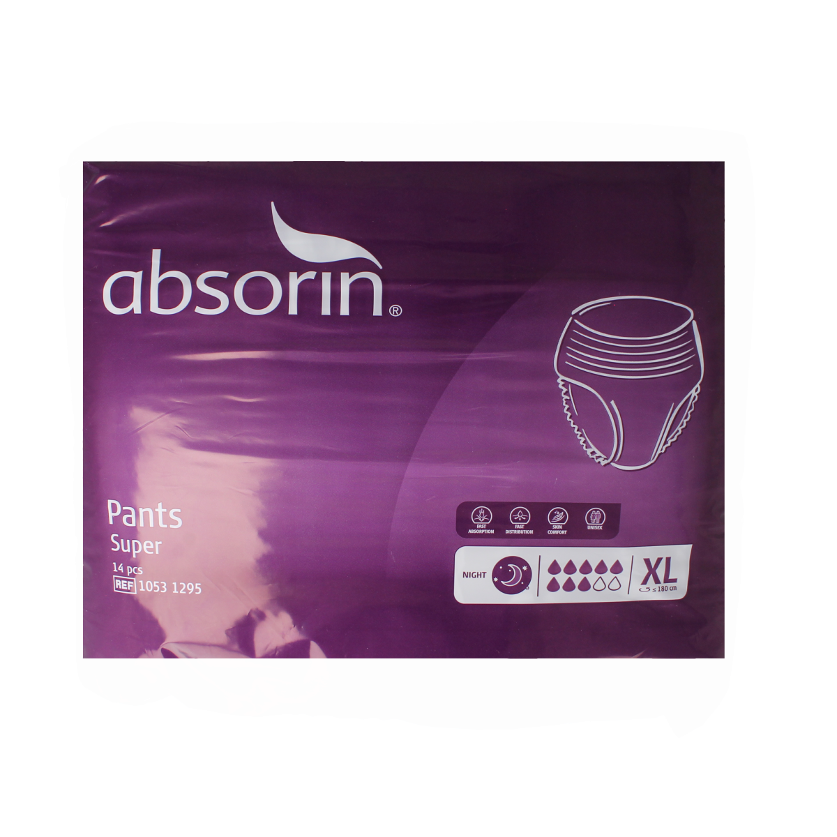 Absorin Comfort pants super XL 14.00 Stuks