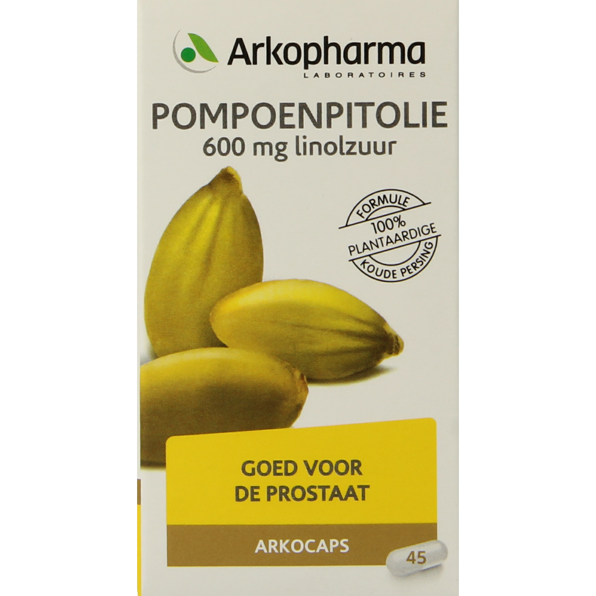 Arkocaps Pompoenpitolie 45.00 Capsules