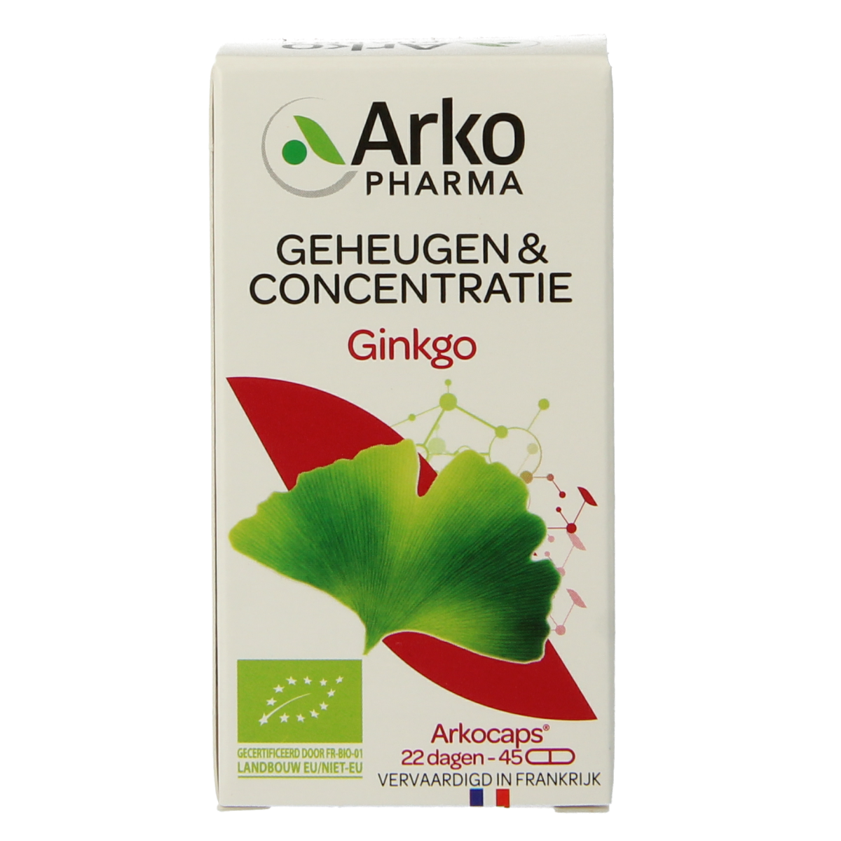 Arkocaps Ginkgo bio 45.00 Capsules