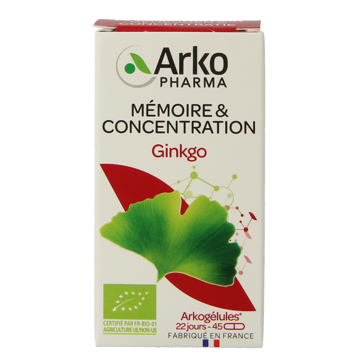 Arkocaps Ginkgo bio 45.00 Capsules